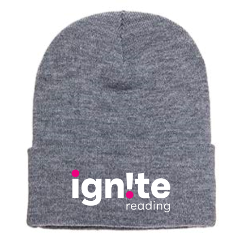 Ignite Reading - Cuffed Beanie Gray